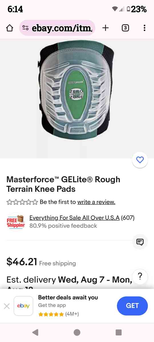 new never used knee pads - Anderson, Indiana - FleaMarketBay