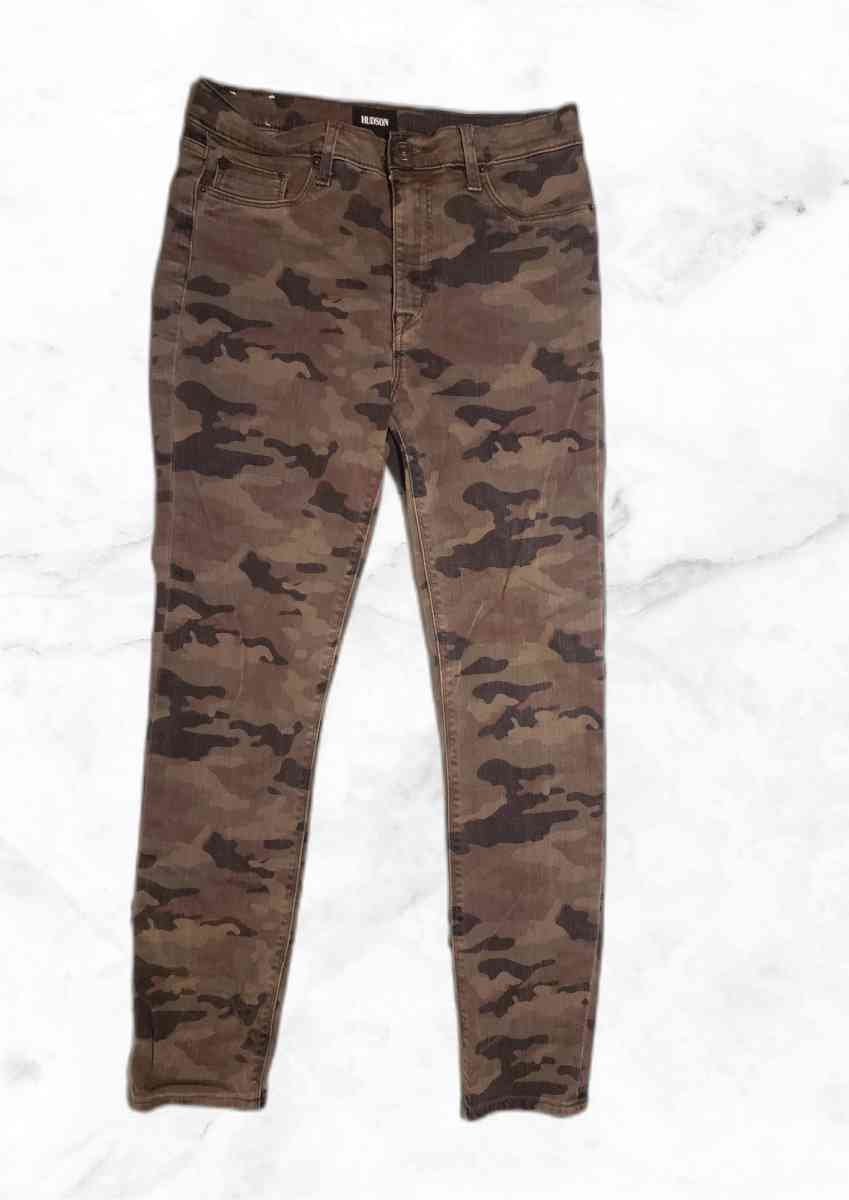 Hudson Camouflage High Waist Barbara Supper Skinny Jeans S28 - Newberry, Florida