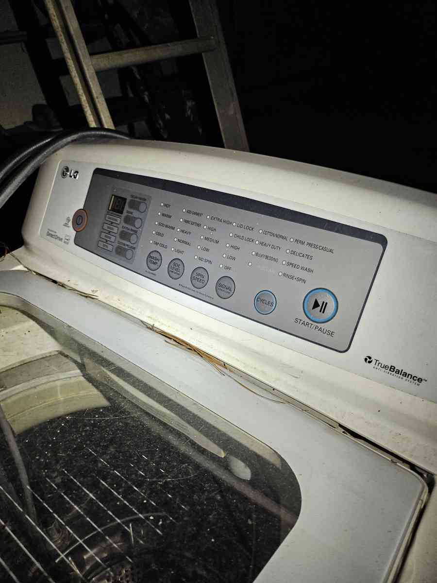 LG Top Load electric washer - Vidor, Texas - FleaMarketBay