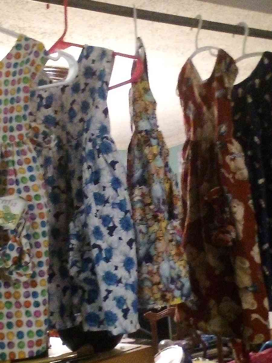 girl dresses with matching hair ties