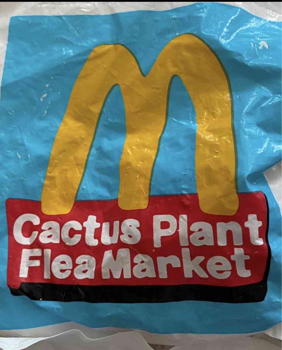 McDonalds Cactus plant flea market happy meal toys - Maspeth, New York - FleaMarketBay