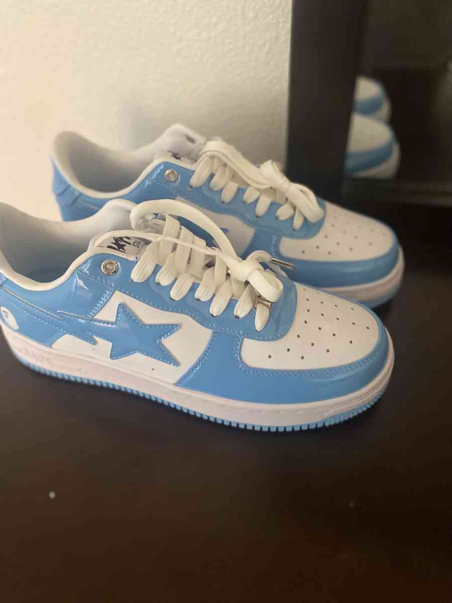 A Bathing Ape Bape Sta Low Blue White - Las Vegas, Nevada - FleaMarketBay