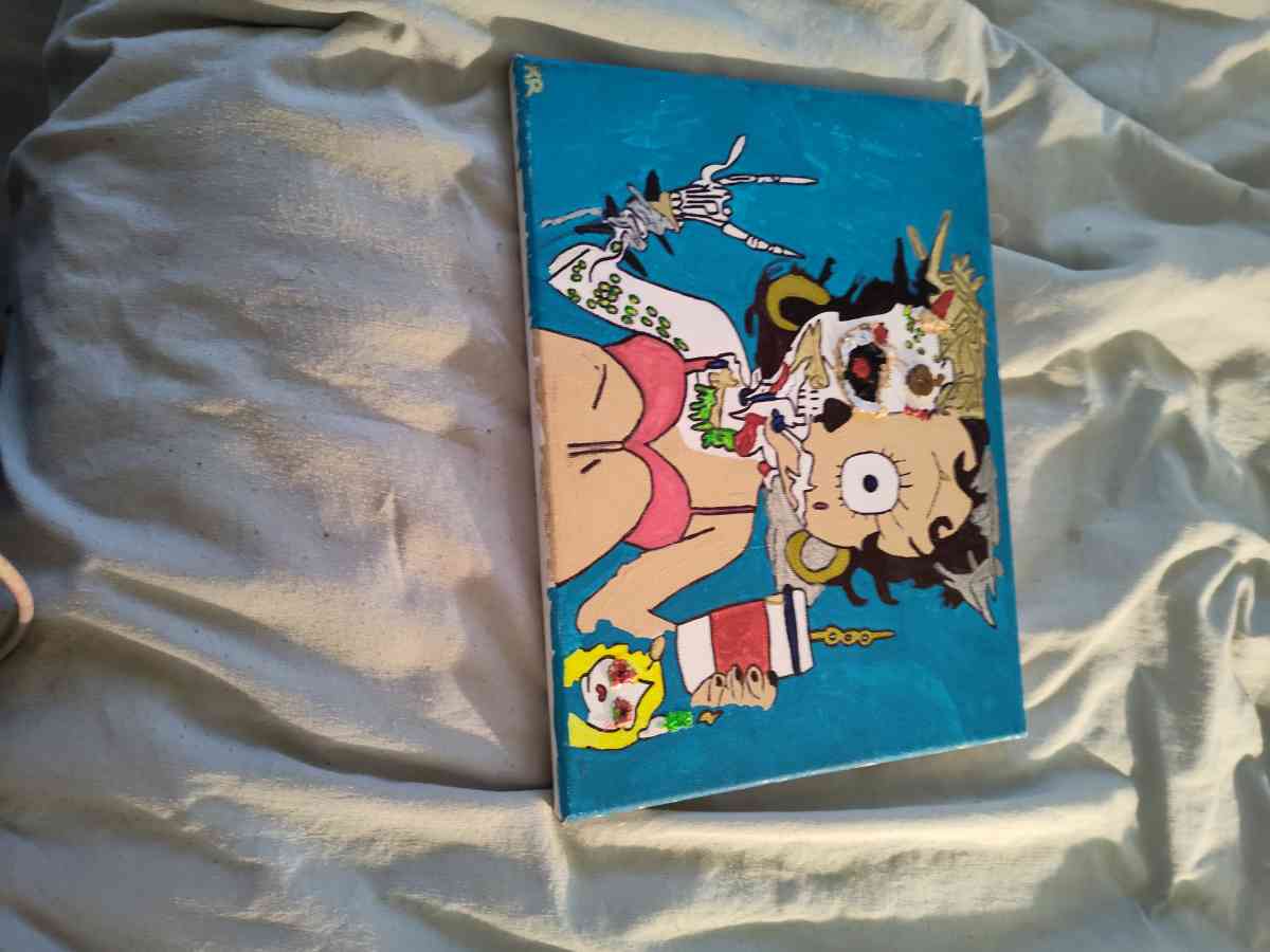 messed up Betty boop - Austin, Texas