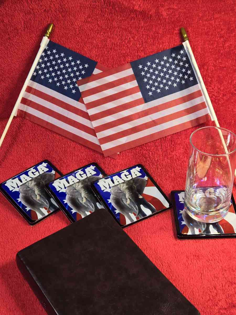 Pro Trump coasters - Alicia, Arkansas - FleaMarketBay