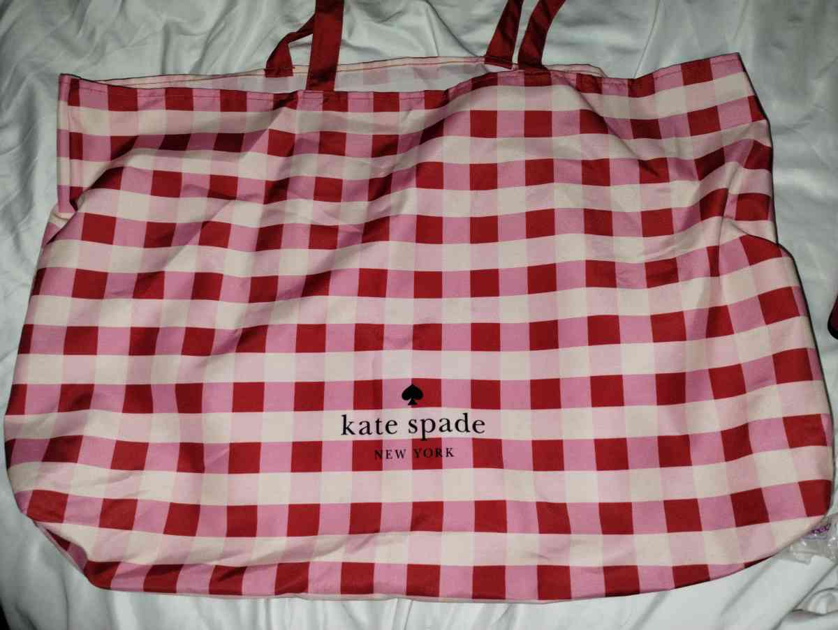 Kate Spade Gingham tote bag - Kansas City, Missouri - FleaMarketBay