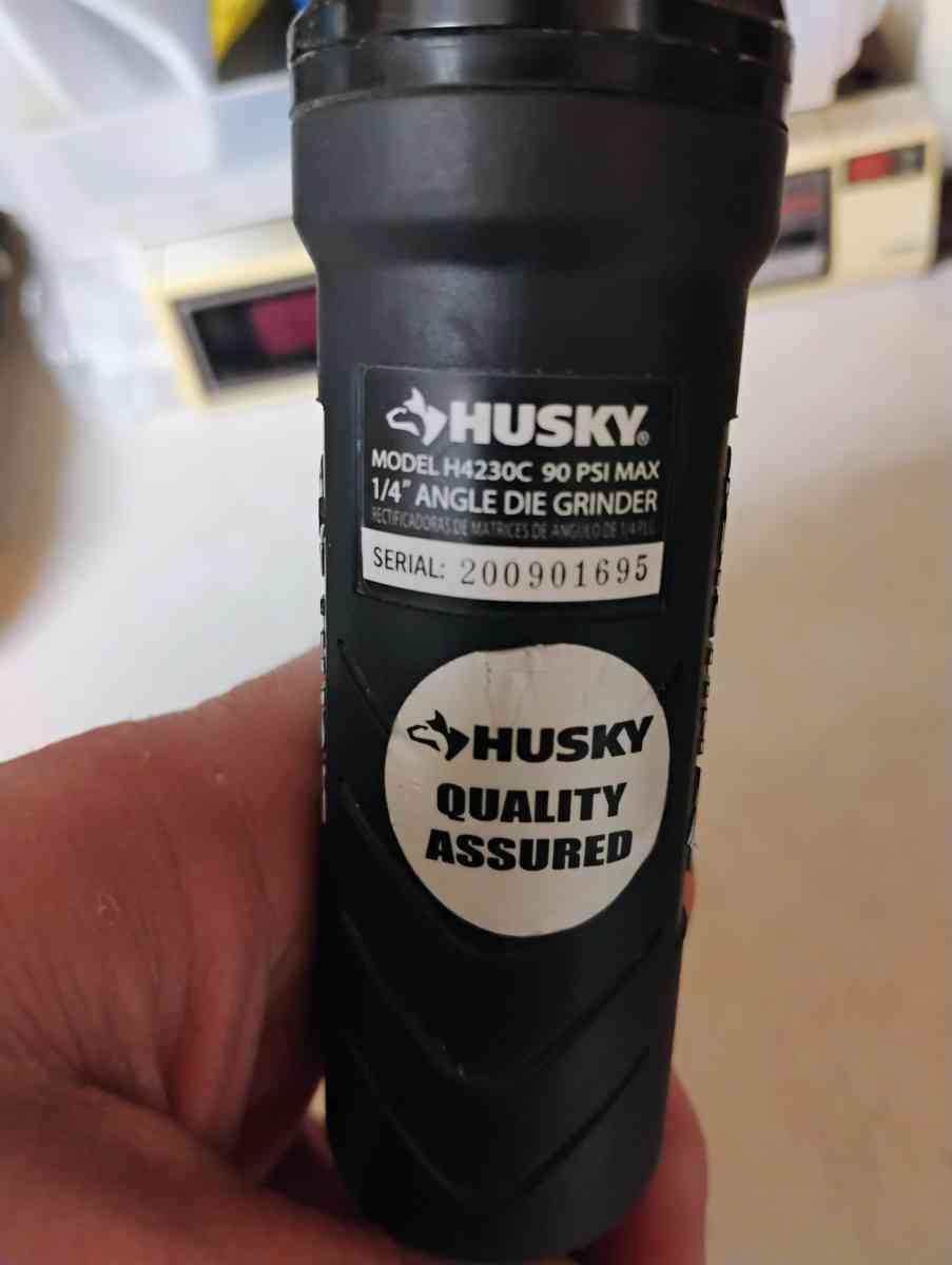 husky pneumatic angle grinder - Irving, Texas