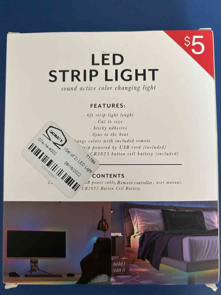 led strip light - Indianapolis, Indiana - FleaMarketBay