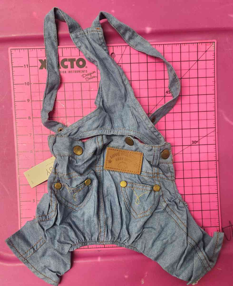 Pet Dog Overalls Outfit Size L New With Tags