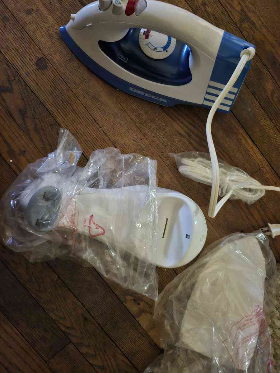 oreck steam iron cord cordless brand new - Eldorado, Illinois - FleaMarketBay