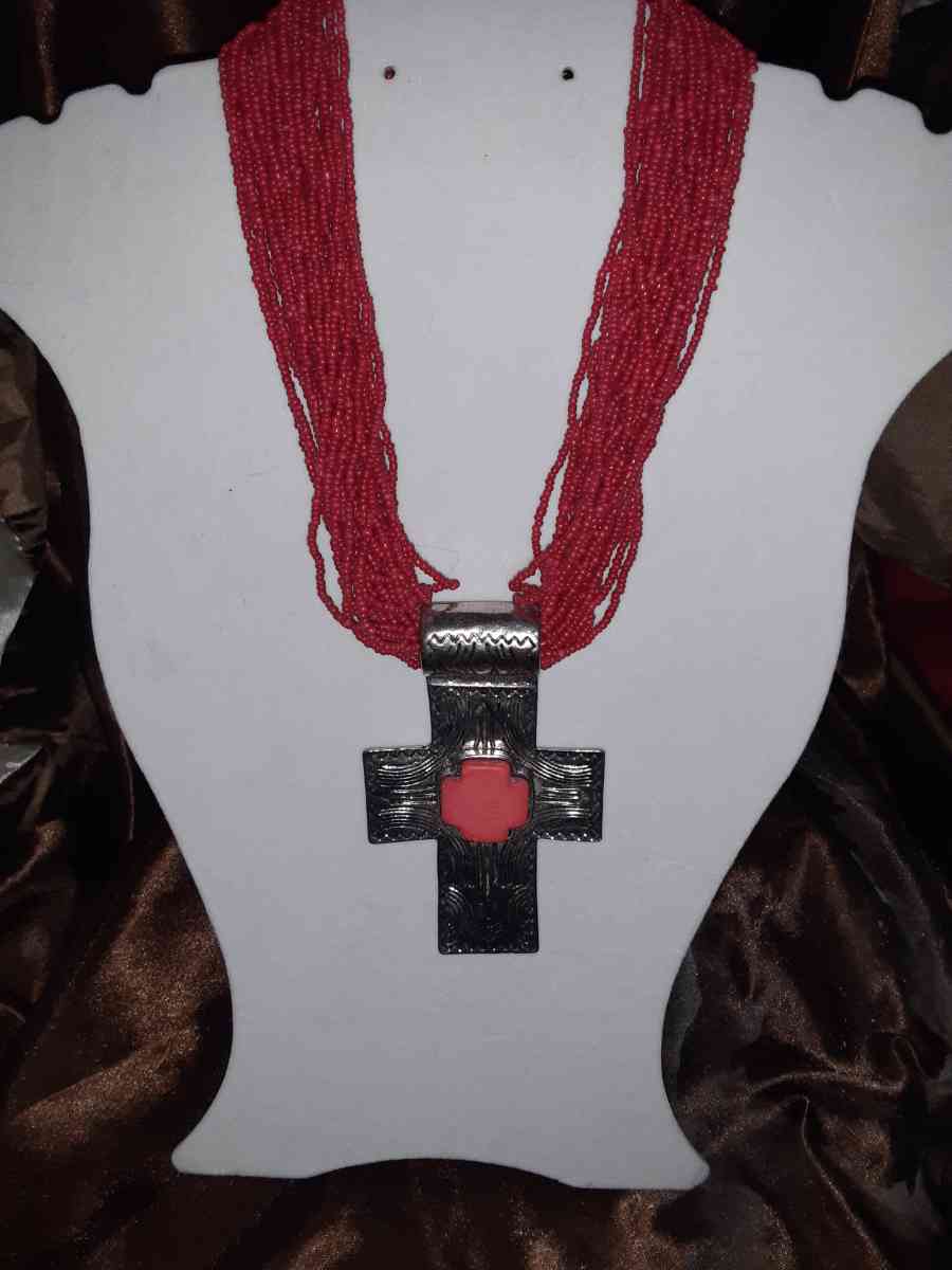 Jasper inspirational necklace - Fredericksburg, Iowa