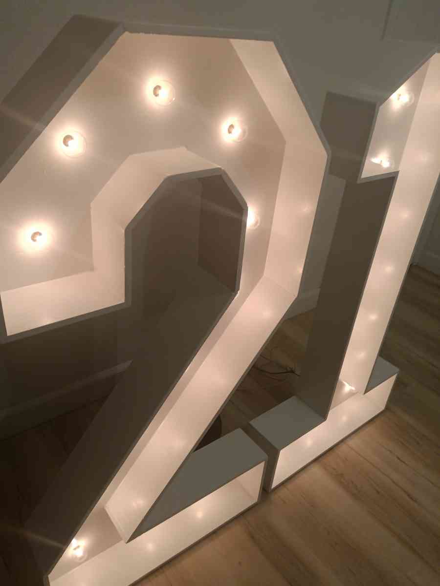 Marquee numbers - Rialto, California - FleaMarketBay