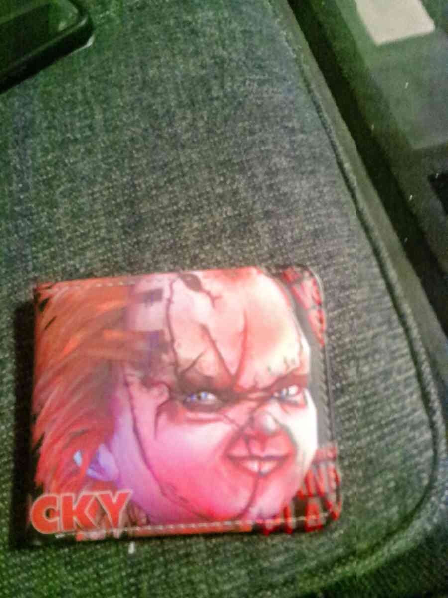 Chucky wallet used cash only - Porterville, California - FleaMarketBay