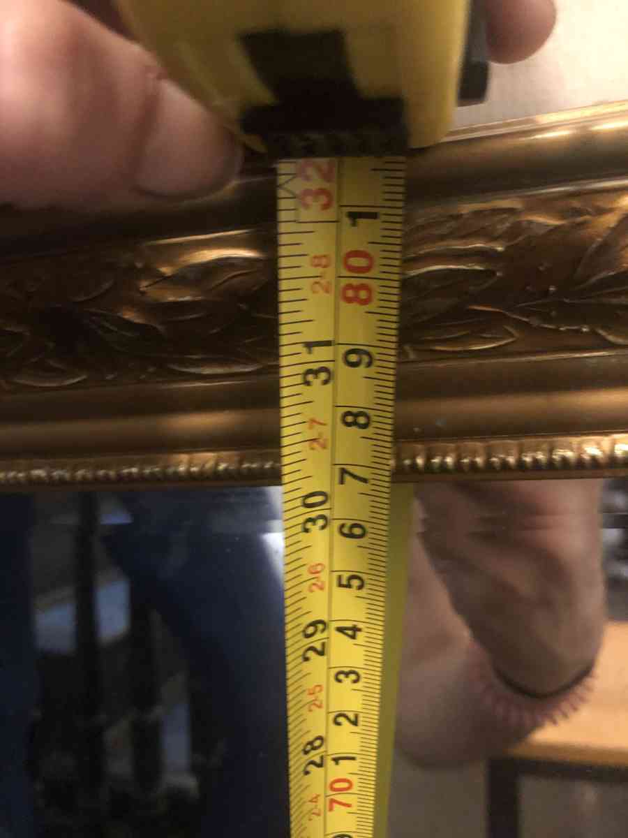 antique gold framed mirror - Baltimore, Maryland - FleaMarketBay