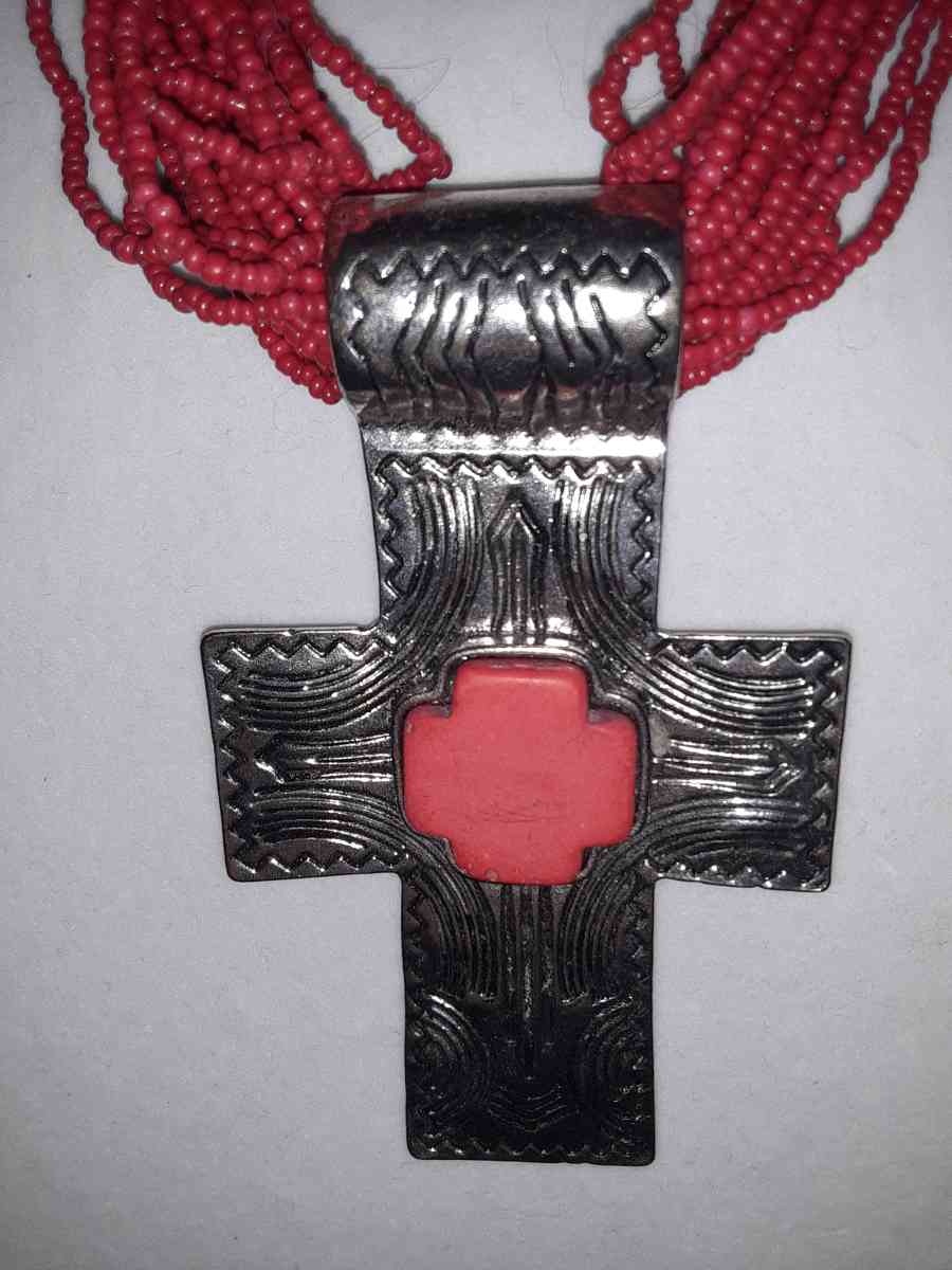 Jasper inspirational necklace - Fredericksburg, Iowa - FleaMarketBay