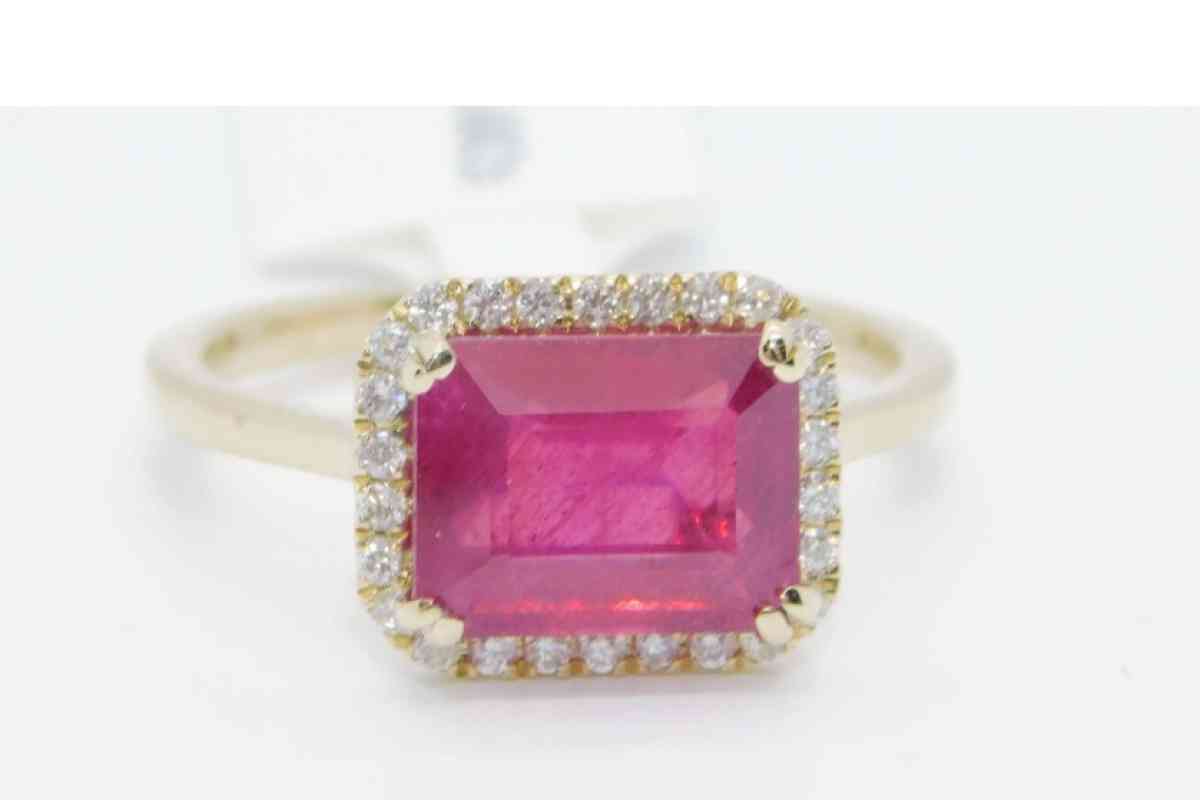 14k Gold Rudy  and diamonds   ring - Antioch, Tennessee - FleaMarketBay