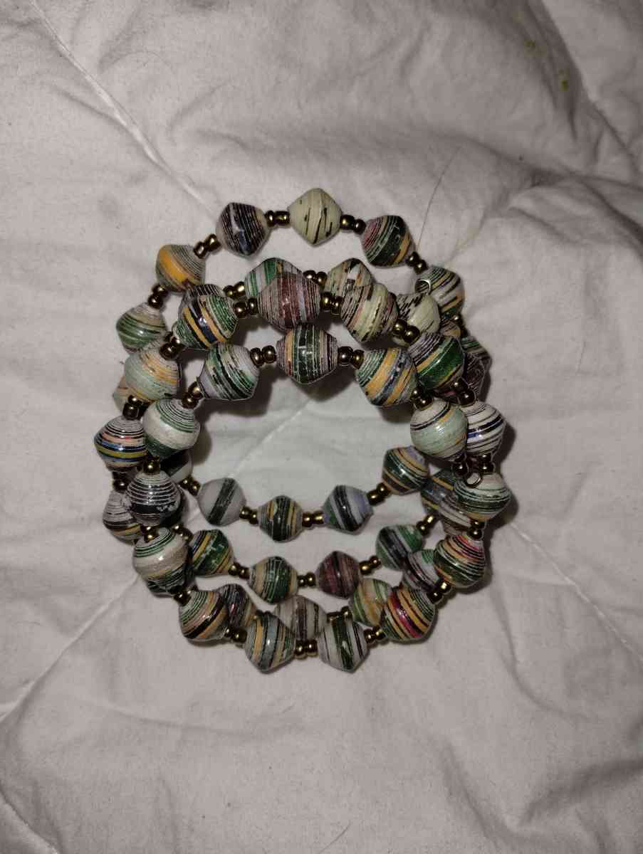 Beautiful beaded wrap around bracelet - Kansas City, Missouri - FleaMarketBay