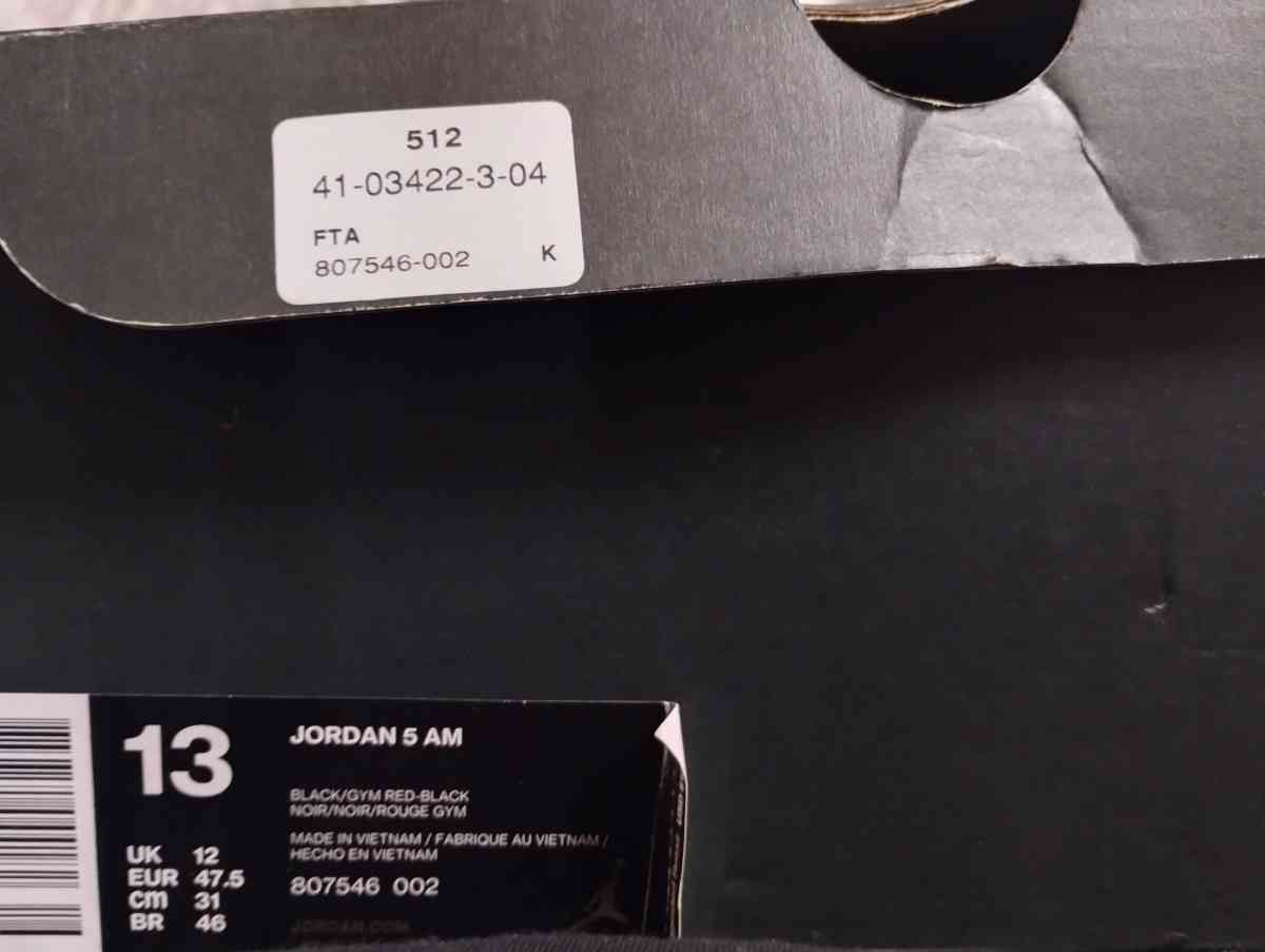 Size 13 Jordan 5 Am - Columbus, Ohio - FleaMarketBay