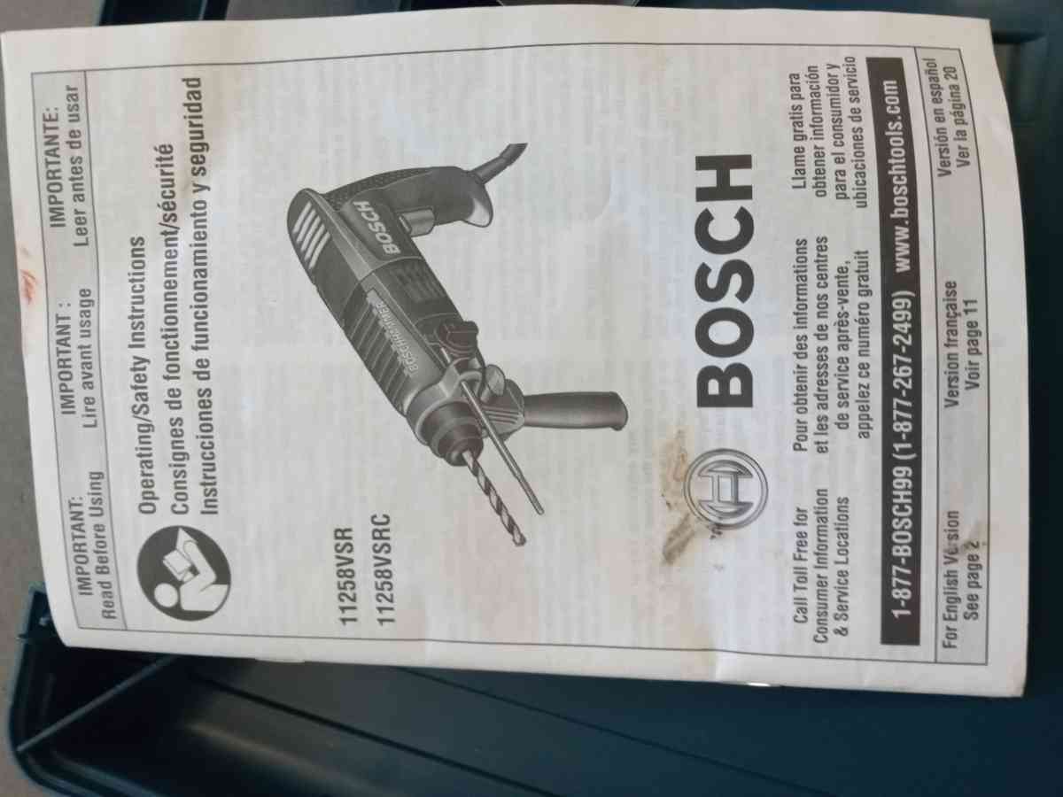 the new BOSCH rotary hammer drill - Atherton, California - FleaMarketBay