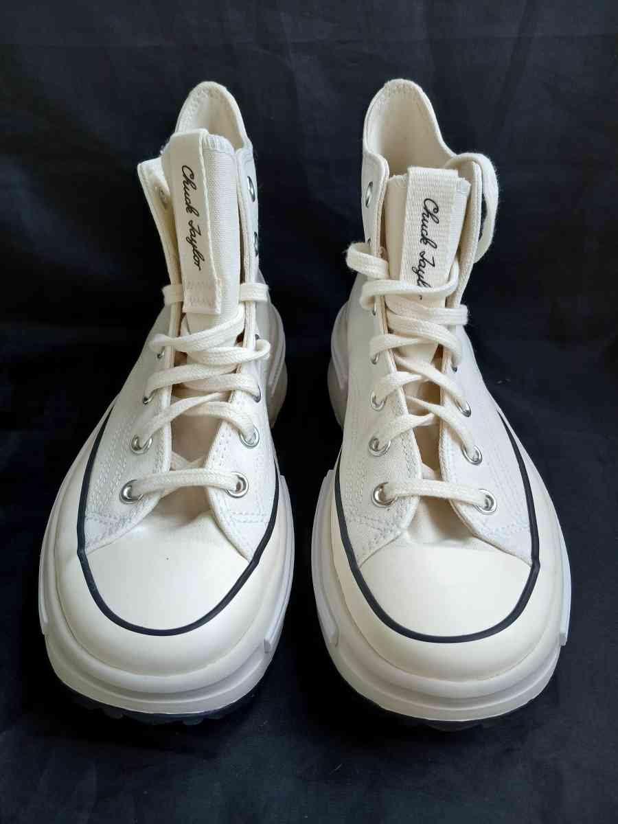 NEW Converse Unisex Run Star Legacy Hi Shoes Black White A00 - Kingston, Pennsylvania - FleaMarketBay