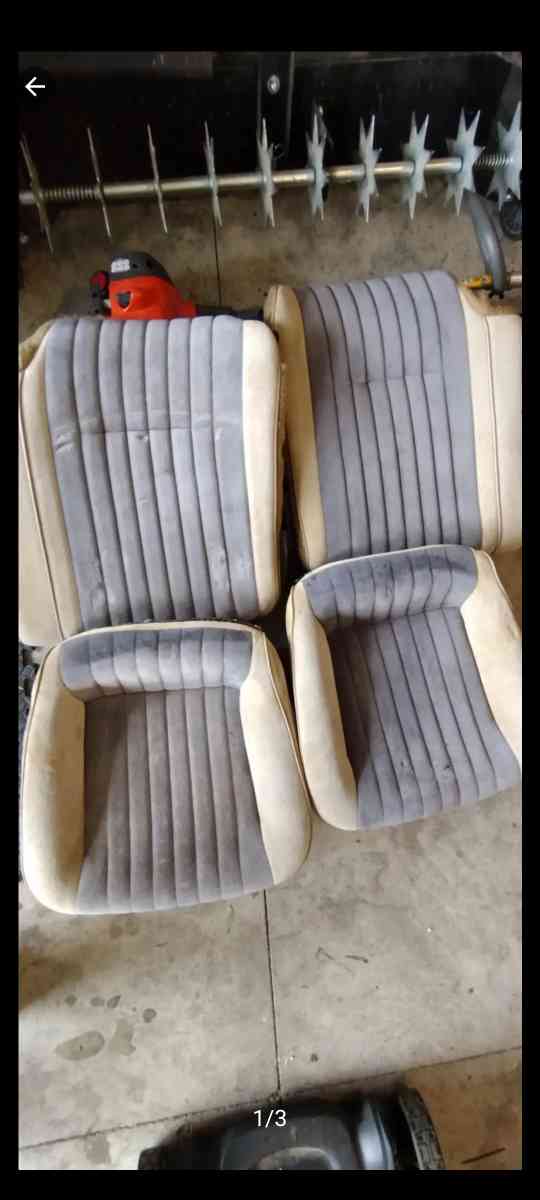 new 1986 trans am back seats