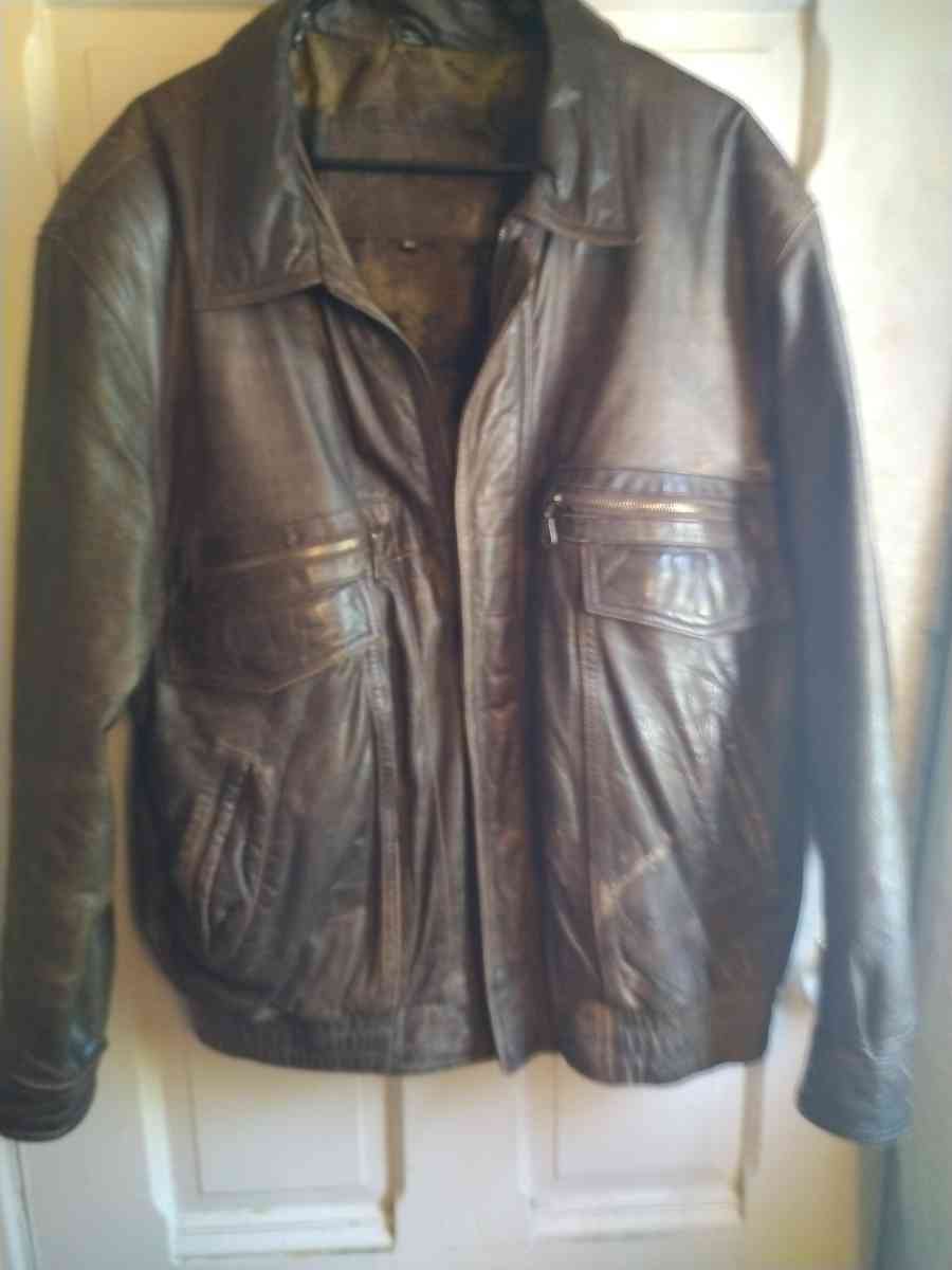 CANYON RIDGE BROWN LEATHER JACKET - Pittsburgh, Pennsylvania