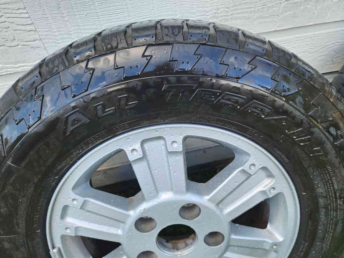 3 wheels and tires - Porter, Texas - FleaMarketBay