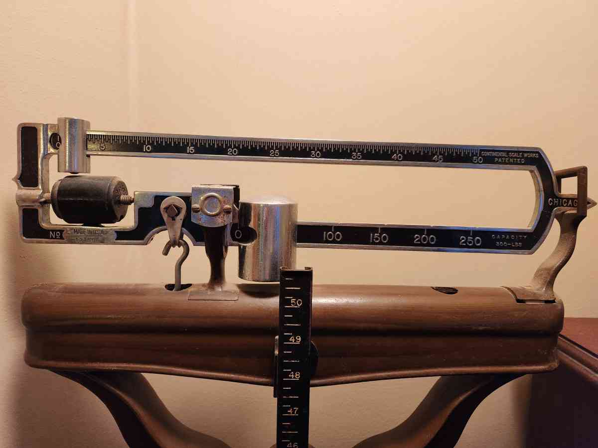 Antique Doctors Scale Continental Scale Works - Lorain, Ohio - FleaMarketBay