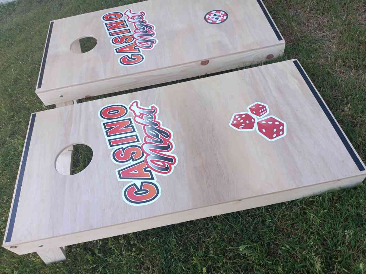 corn hole boards yard game - Rialto, California - FleaMarketBay