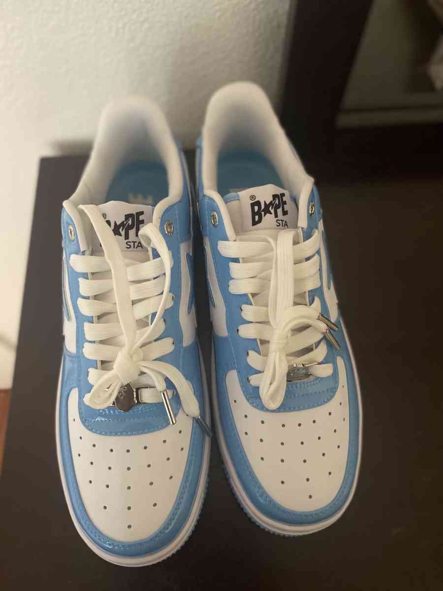 A Bathing Ape Bape Sta Low Blue White - Las Vegas, Nevada - FleaMarketBay
