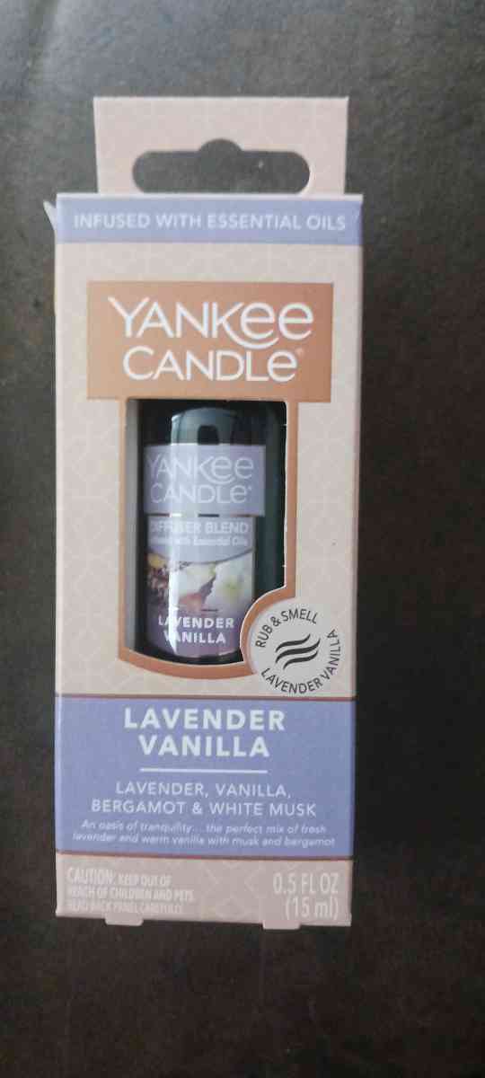 Yankee Candle Deffuser Essential Oil Vanilla Lavender - Orange, Massachusetts