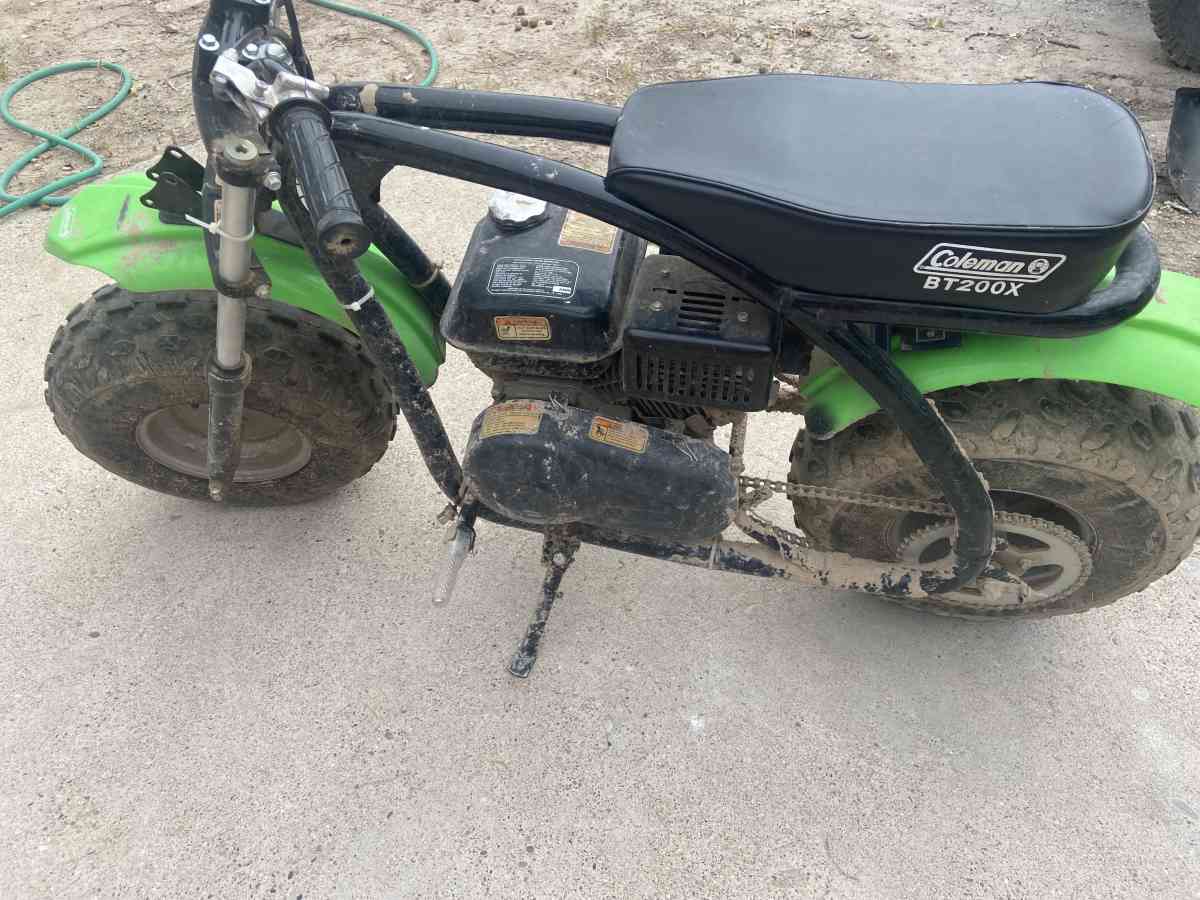 Coleman BT200X motorbike - Del Rio, Texas - FleaMarketBay