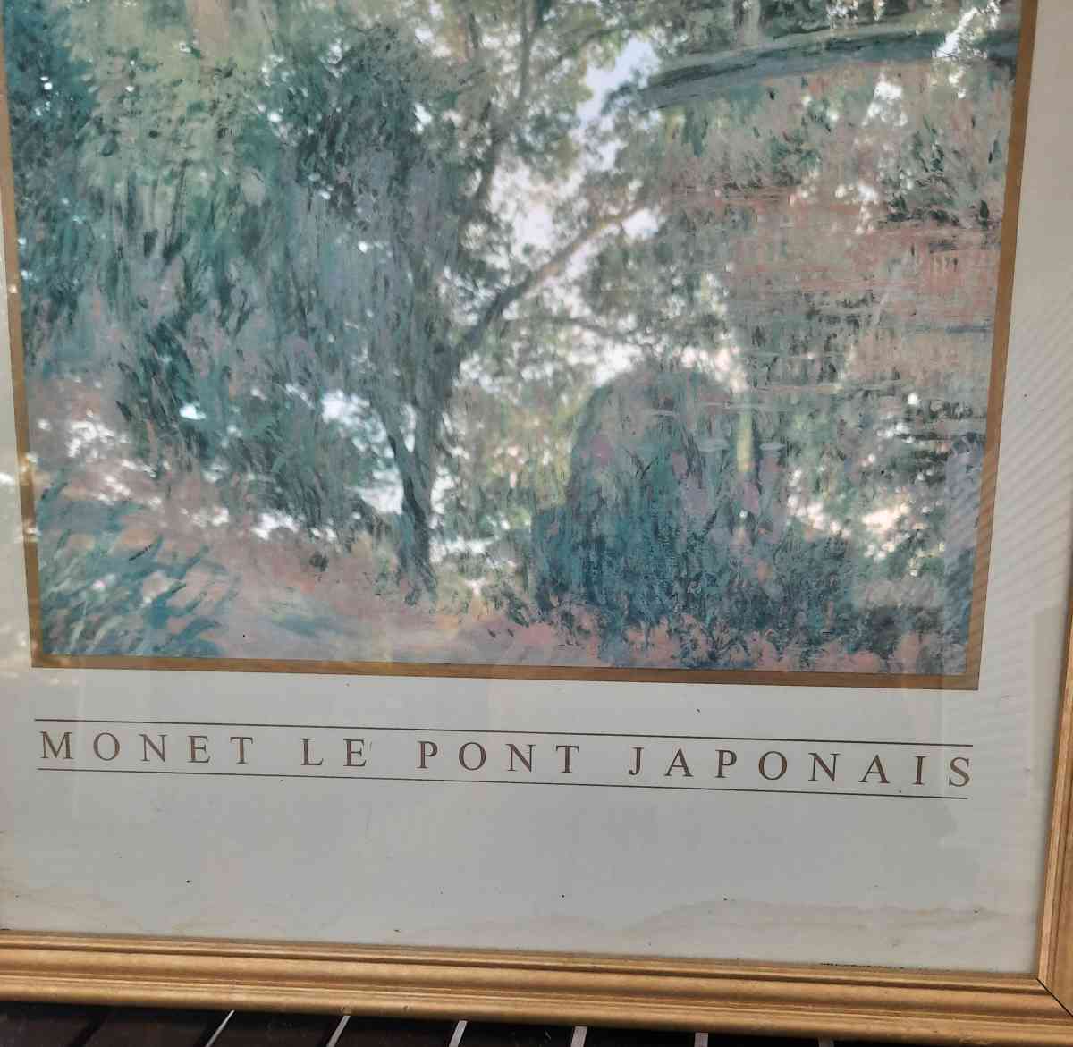 Monet Le Pont Japonais picture - Port Jefferson Station, New York - FleaMarketBay