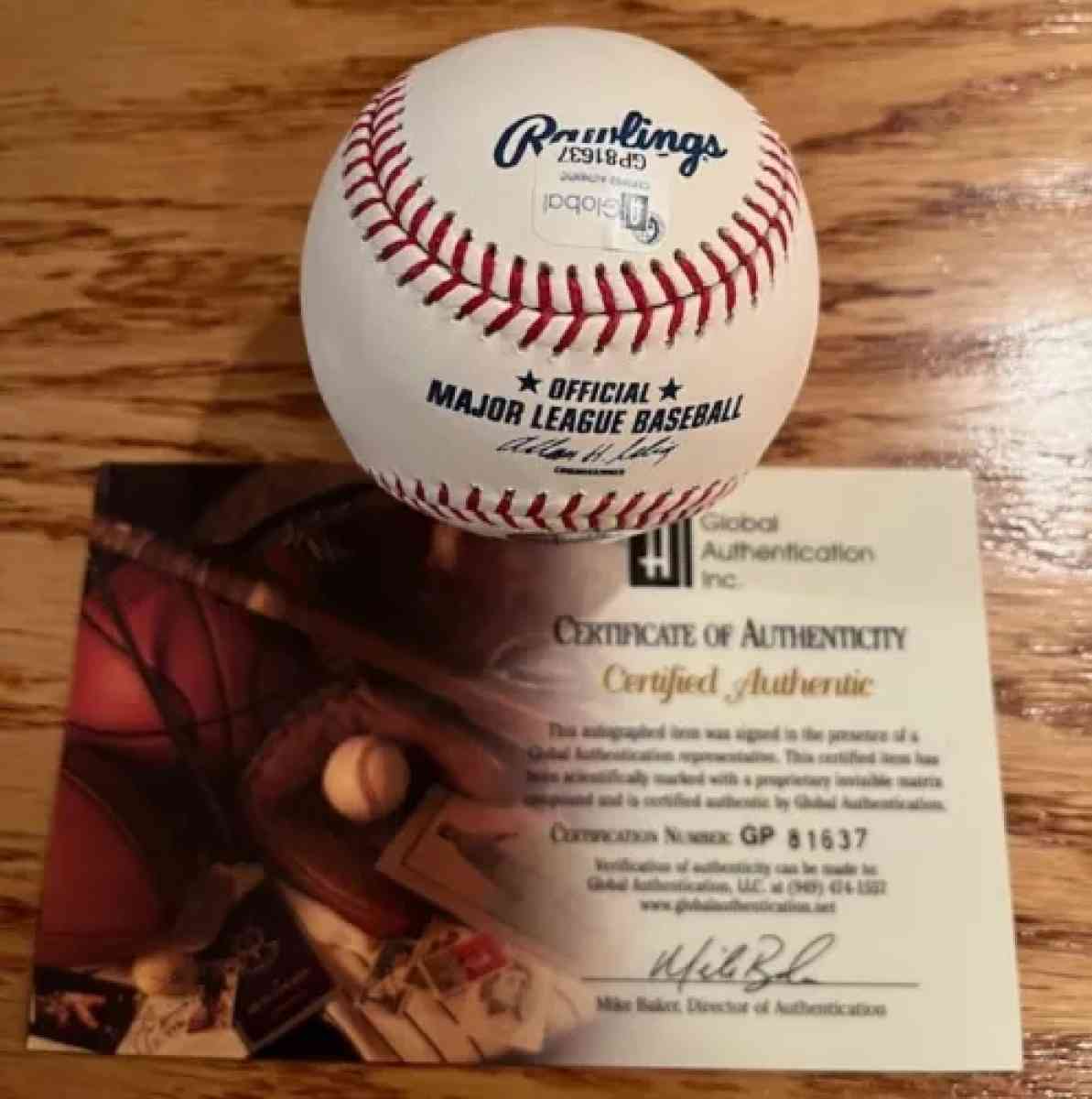 jose cansceo autographed baseball with coa - Asheboro, North Carolina - FleaMarketBay