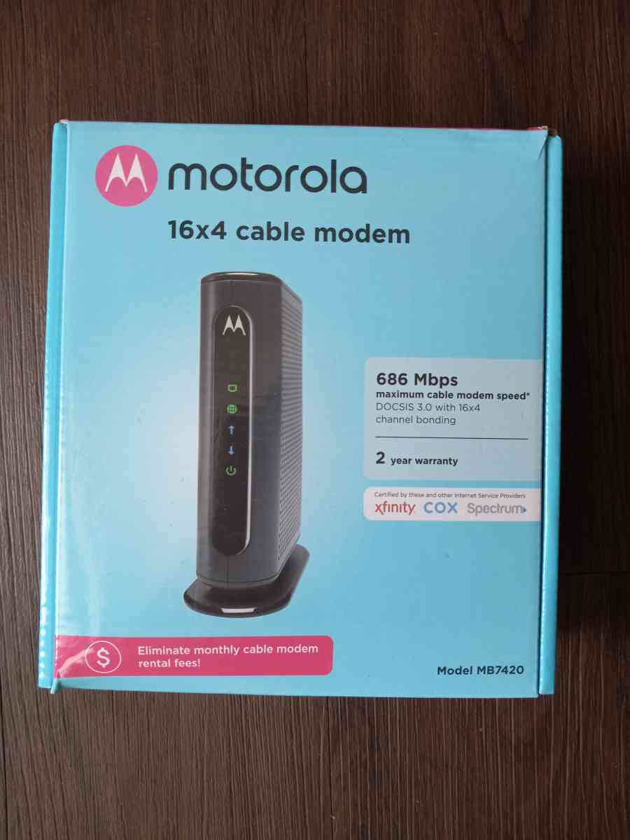 Motorola 16 x 4 Cable Modem - Morrisville, North Carolina