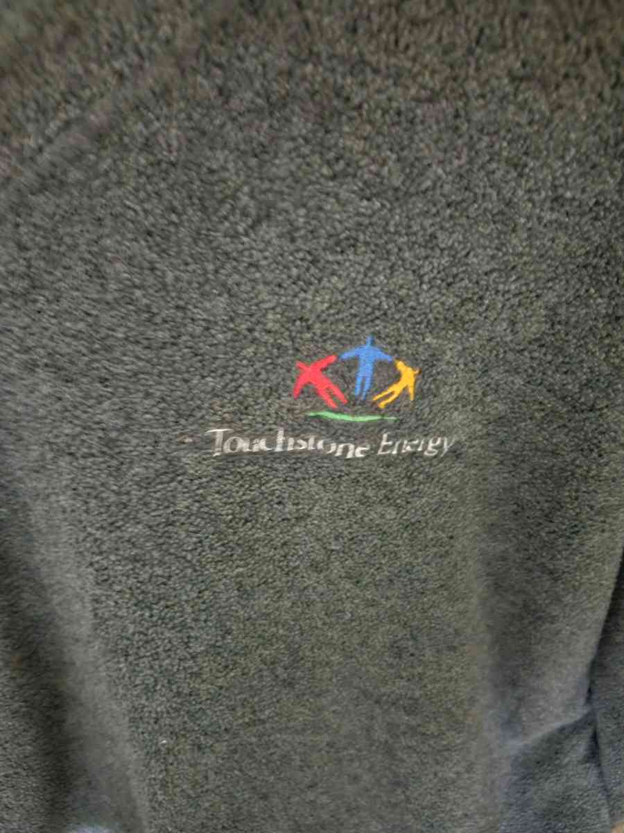 womens sweater touchstone energy insignia size L v neck - Eldorado, Illinois