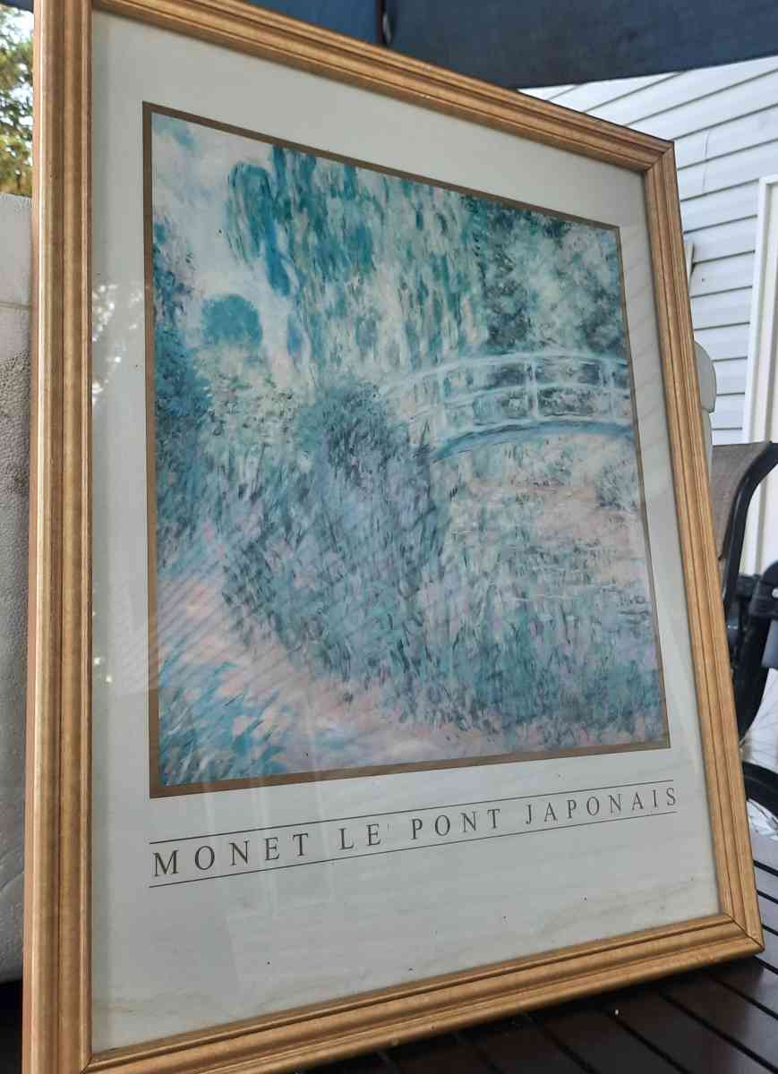Monet Le Pont Japonais picture - Port Jefferson Station, New York - FleaMarketBay