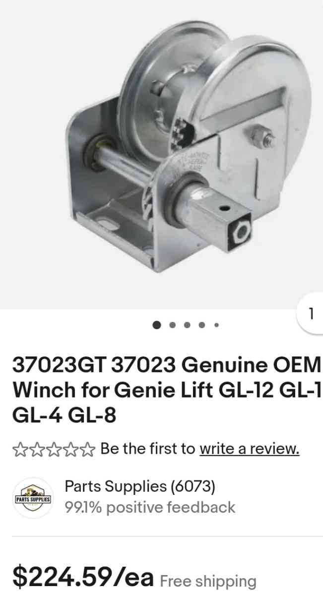 Genie material lift - San Antonio, Texas - FleaMarketBay