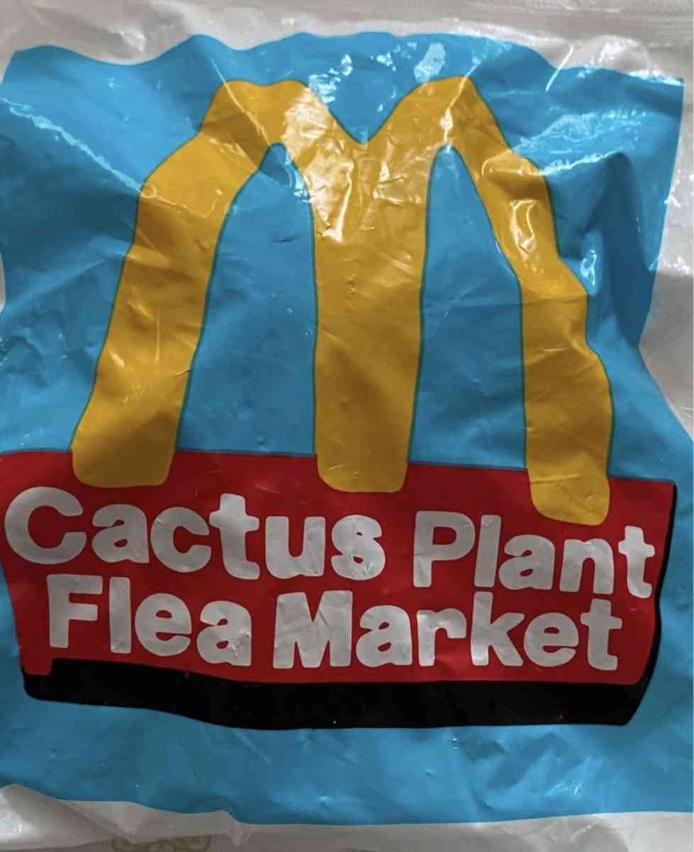 McDonalds Cactus plant flea market happy meal toys - Maspeth, New York - FleaMarketBay