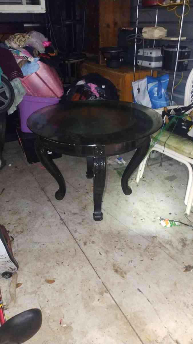 Vintage round cherry wood table - Jacksonville, Florida