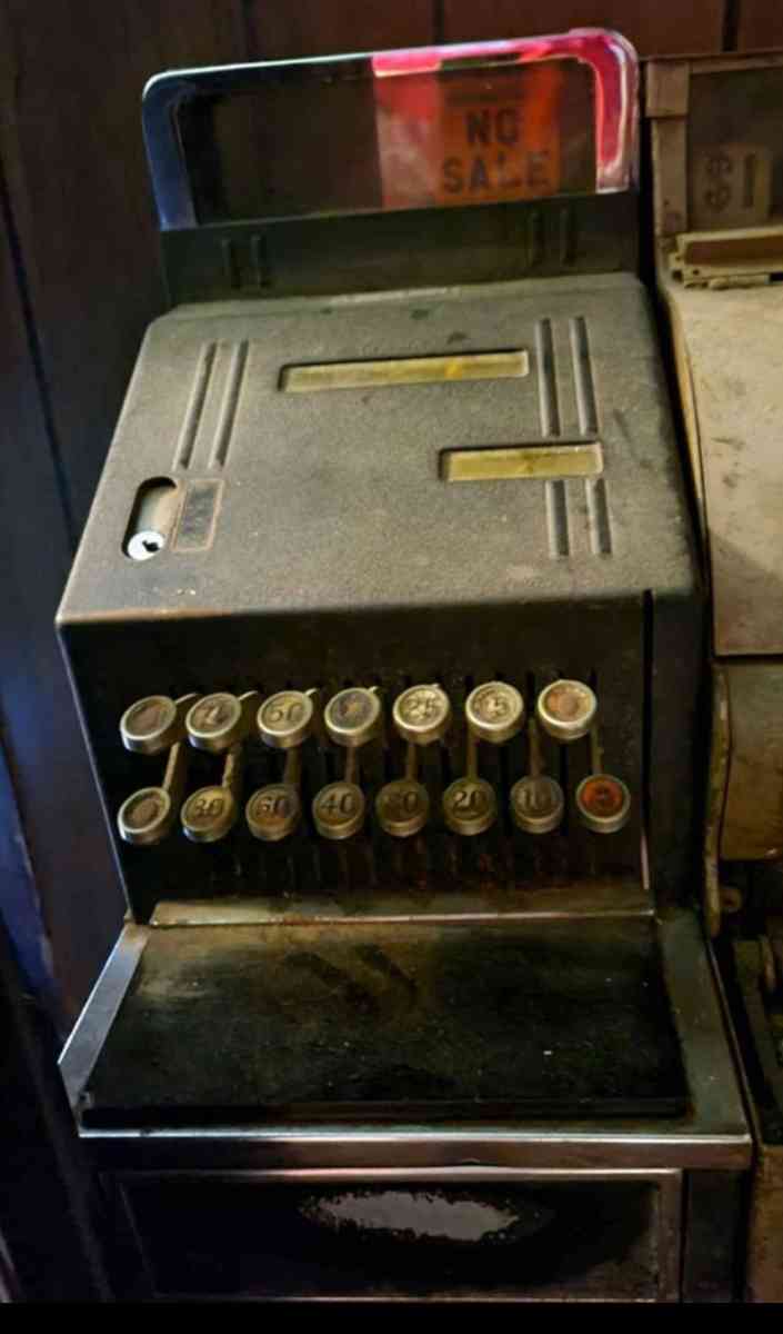1928 Vintage  Cash Register - Denver, Colorado