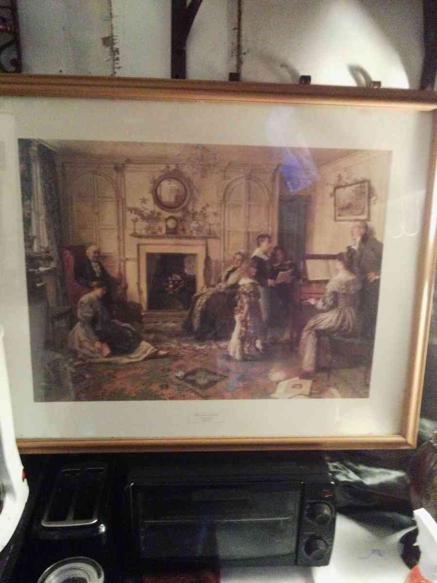 antique pitchure under glass - Mayflower, Arkansas