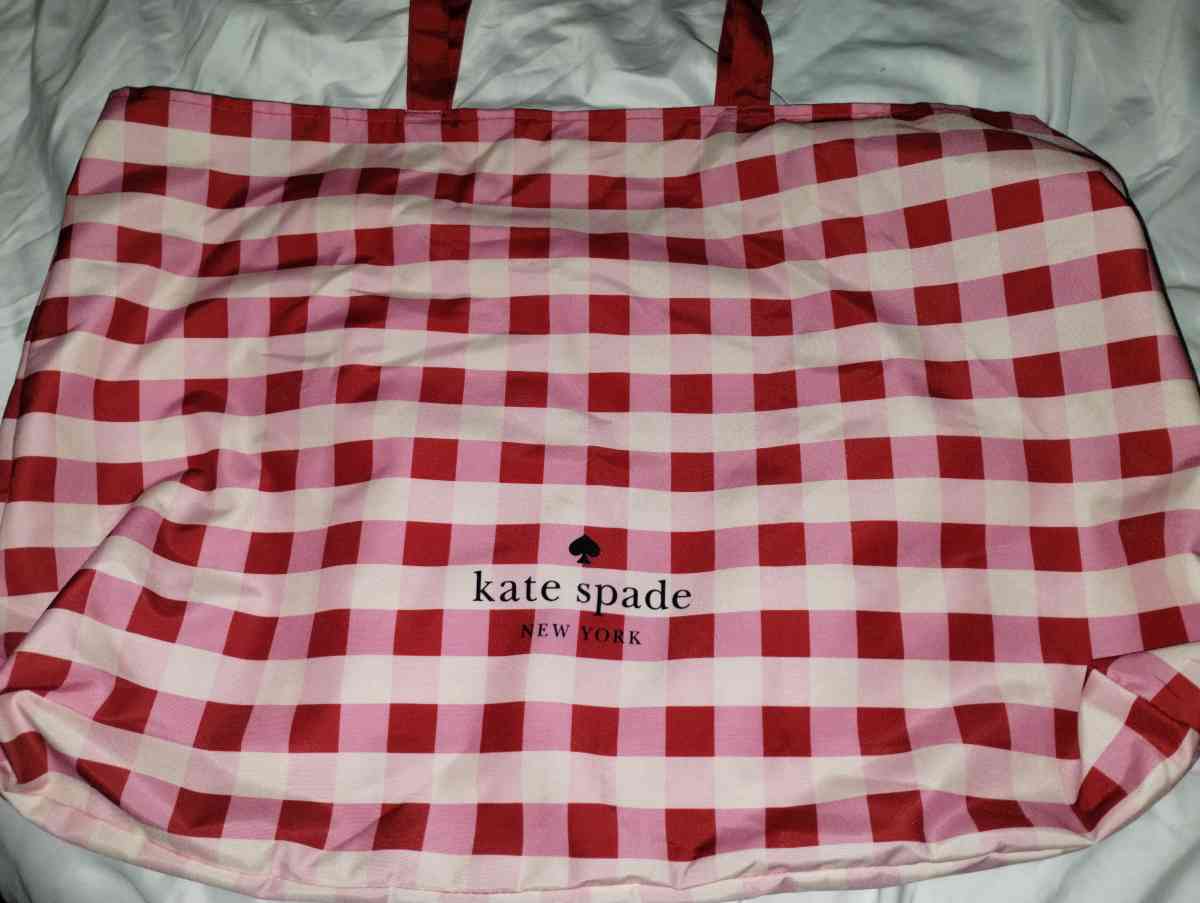 Kate Spade Gingham tote bag - Kansas City, Missouri - FleaMarketBay