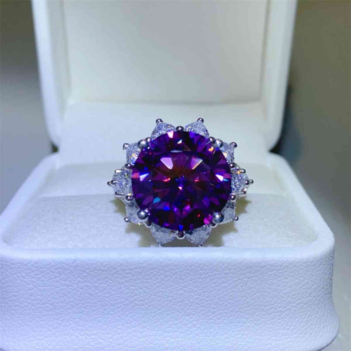 Moissanite Flower Shape Ring - Vancouver, Washington - FleaMarketBay