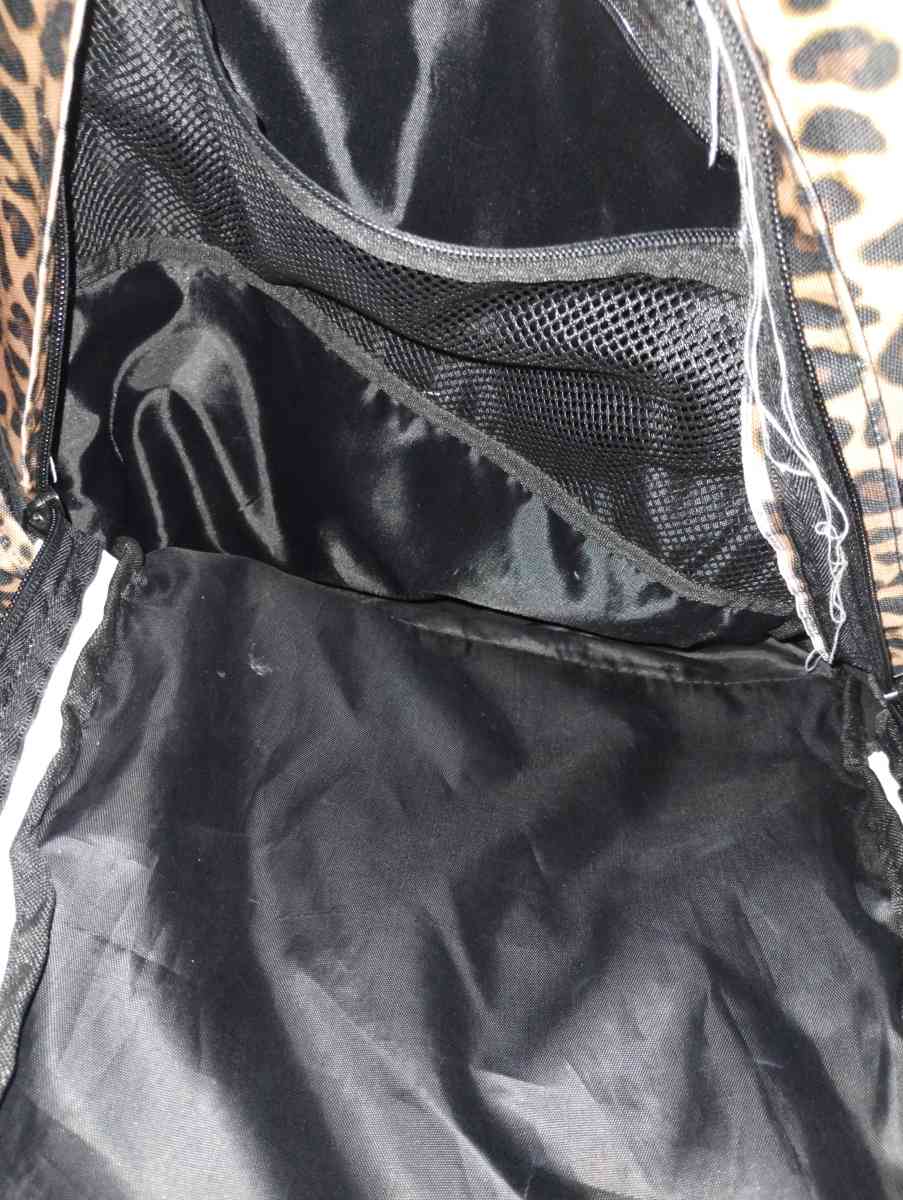 Pink by Victoria Secret leopard print campus backpack - Kansas City, Missouri - FleaMarketBay