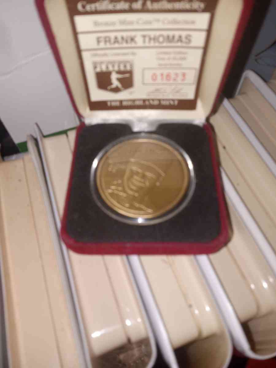 vintage highland mint multi sport bronze rookie card lot - Beaumont, Texas - FleaMarketBay