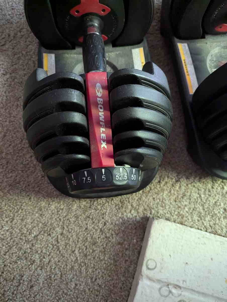 set of Bowflex dumbbells - Sacramento, California - FleaMarketBay