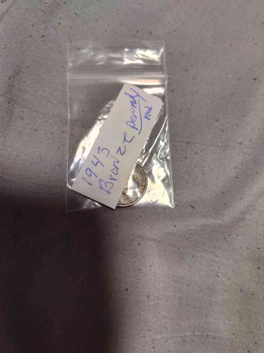 1943 bronze weat penny - Abbeville, Louisiana - FleaMarketBay