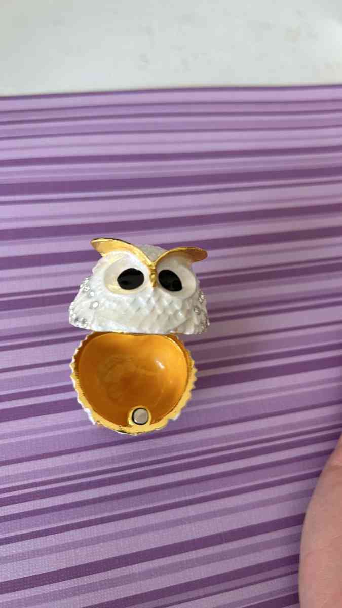 owl trinket box - Indianapolis, Indiana - FleaMarketBay