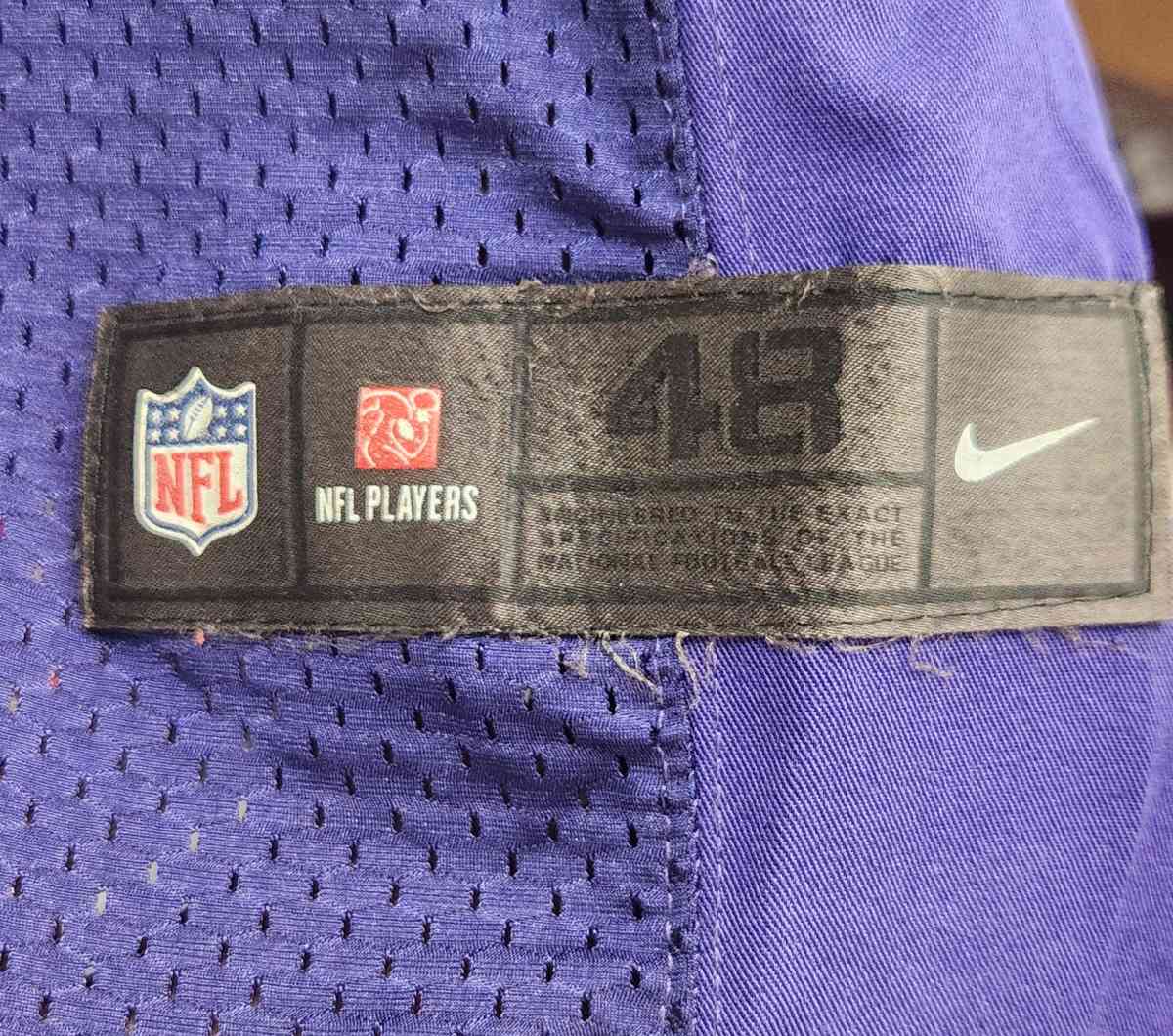 Nike Baltimore Ravens Never Worn Ray Lewis 52 Retired Player - Kenner, Louisiana - FleaMarketBay