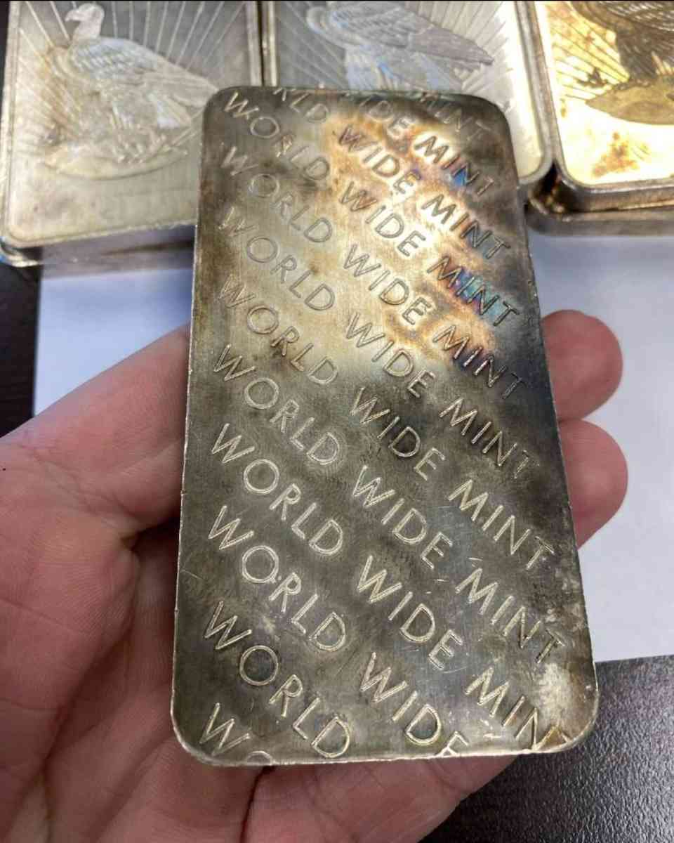 world wide mint American eagle vintage 10oz bars - Glassboro, New Jersey - FleaMarketBay